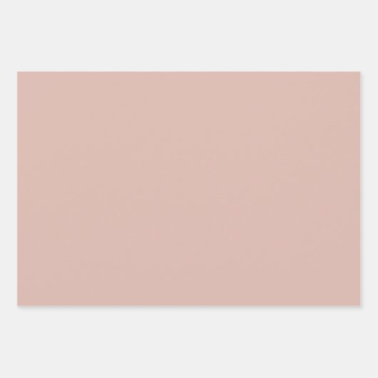 Dusty Pink Kids Eid Mubarak Geschenkpapier Set (Vorderseite 3)