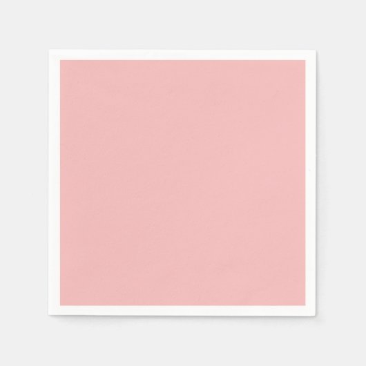 Dusty Pink Peach Vintag Apricot 2015 Color Trend Serviette (Vorderseite)