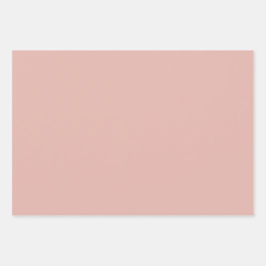 Dusty Pink Ramadan Mubarak Bilingual Geschenkpapier Set (Vorderseite 3)