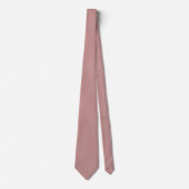 Dusty Pink Rose Button Stripe Modern Krawatte (Vorderseite)