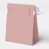 Dusty Pink/Rose Kinderdusche danke Geschenkschachtel (Rückseite)