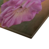 Dusty Pink Rose Schneidebrett (Ecke)