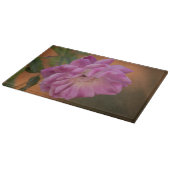 Dusty Pink Rose Schneidebrett (Ecke)