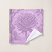 Dusty Pink Roses 3 Badhandtuch Set (Waschlappen)