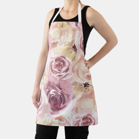 Dusty Pink Roses Schürze (InSitu)