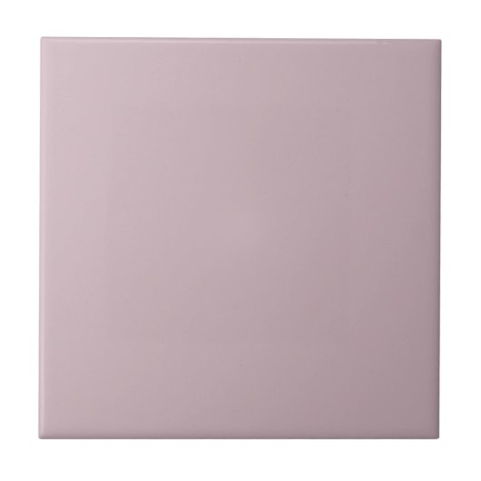 Dusty Pink Solid Color | #ceb3bc Fliese (Vorderseite)