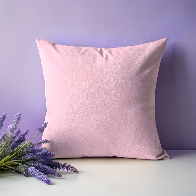 Dusty Pink Throw Kissen (Dusty Pink Throw Pillow)