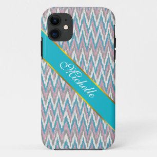 Dusty Pink und Blue iKat Case-Mate iPhone Hülle