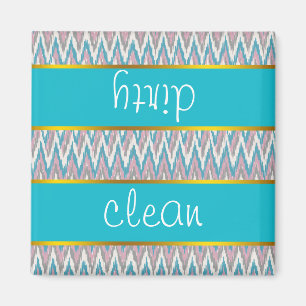 Dusty Pink und Blue iKat Magnet