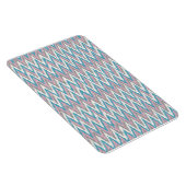 Dusty Pink und Blue iKat Magnet (Rechte Seite)