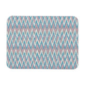 Dusty Pink und Blue iKat Magnet (Horizontal)