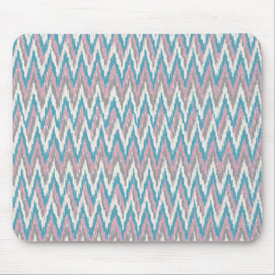 Dusty Pink und Blue iKat Mousepad