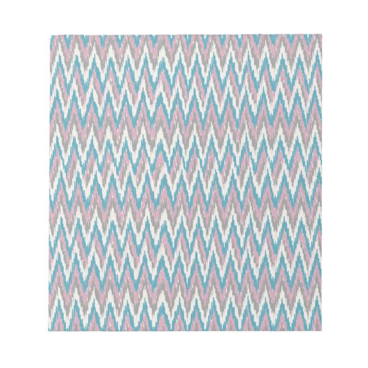 Dusty Pink und Blue iKat Notizblock (Vorderseite)
