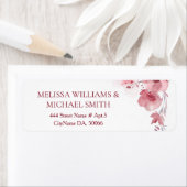 Dusty Pink Watercolor Flower |  Wedding (Insitu)