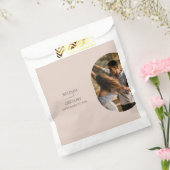 Dusty Pink Wir machen Minimalistische Hochzeit mit Geschenktütchen (Versiegelt)