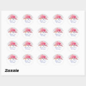 Dusty Pinks Sticker (Blatt)