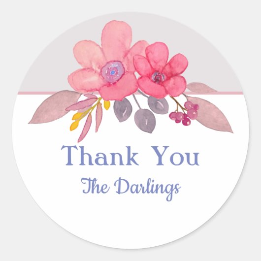 Dusty Pinks Sticker (Vorderseite)