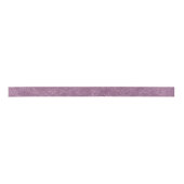 Dusty Plum Lila Wedding Botanical Satinband (Vorderseite)