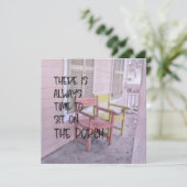 DUSTY PORCHES RESET 5.25 x 5.25 Karte (Stehend Vorderseite)