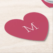 Dusty Red Paper Untersetzer (angewinkelt)