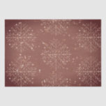 Dusty Red Snowflakes Weihnachtspapier Seidenpapier<br><div class="desc">Werfen Sie einen Blick auf dieses wunderschöne Dusty Red, Burgund Weihnachtszettel mit Schneeflocken. Suchen Sie etwas Besonderes und gleichzeitig leicht zu verpacken? Dieses Gewebepapier passt gut zu unseren hellroten Geschenktaschen ( groß, mittel, reine ). Für weitere Informationen besuchen Sie unsere Wrapping Paper und Weihnachts-Strümpfe. Dieses elegante Tissue zusammen mit der...</div>