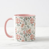 Dusty-Rosa-Pfennigfuchsen Tasse (Links)