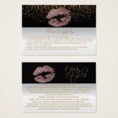 Dusty Rose Anwendung Hinweise (Vorne & Hinten)