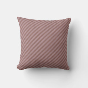 Dusty Rose B48E92/Rote Terracotta 976A66 Streifen Kissen