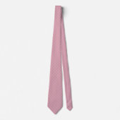 Dusty Rose Blumen-Doodle Krawatte (Vorderseite)