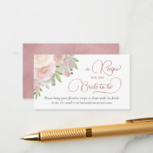 Dusty Rose Blumenrezept für die Braut zu sein