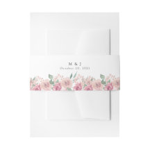 Dusty Rose Blush Floral Wedding