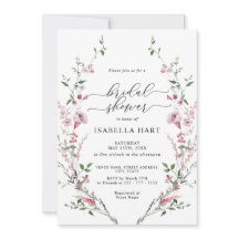 Dusty Rose Blush Pink Wild Blume Brautparty