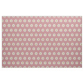 Dusty Rose Bohemisch Daisy Pattern Stoff (Fat Quarter (45,7 x 55,9 cm))