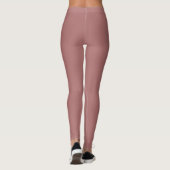 Dusty Rose Boho Leggings (Rückseite)