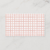 Dusty Rose Diaper Raffle Card | Baby Shower Insert (Rückseite)