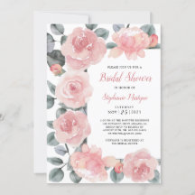 Dusty Rose Eucalyptus Elegantes Brautparty