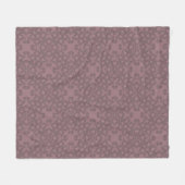 Dusty-Rose Fleecedecke (Vorderseite (Horizontal))