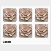 Dusty Rose Floral - Aufkleber (Blatt)