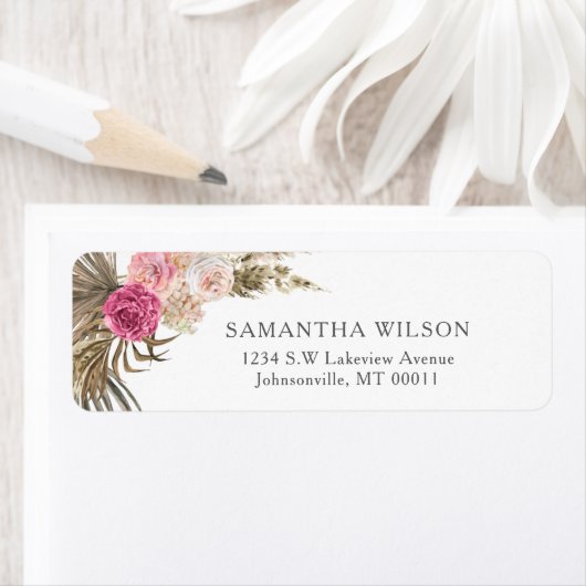 Dusty Rose Floral Boho Wedding (Insitu)