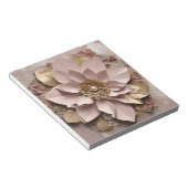 Dusty Rose Floral - Notepad Notizblock (angewinkelt)