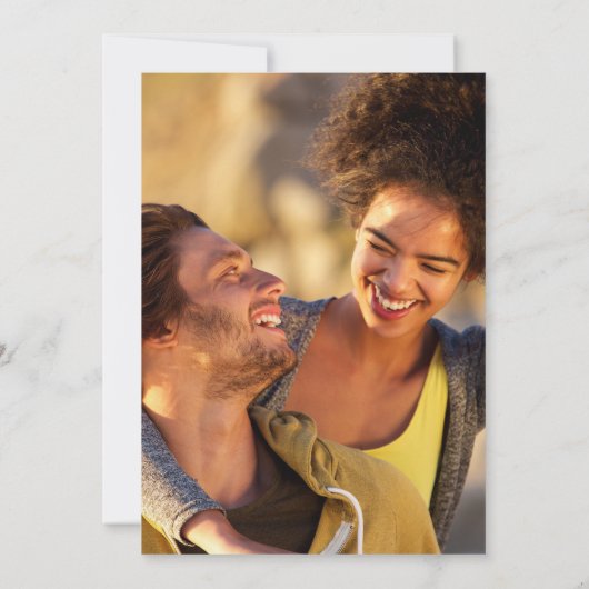 Dusty Rose Floral Sage Green Wedding Foto Einladung (Rückseite)