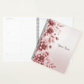 Dusty Rose Floral Wedding Planner Planer (Anzeige)