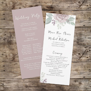 Dusty Rose Florenz Blume Elegante Programm