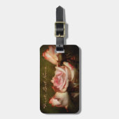 Dusty Rose Gepäckstück Gepäckanhänger (Vorderseite vertikal)