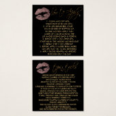 Dusty Rose Glitzer Lips 2 - Anwenden (Vorne & Hinten)