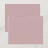 Dusty Rose Hochzeiten Simple Pink Custom Bridal (Vorne/Hinten)