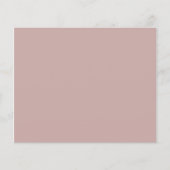 Dusty Rose Hochzeiten Simple Pink Custom Bridal (Vorderseite)