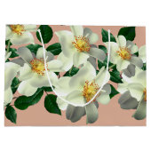 Dusty Rose - Hochzeitsgeschenktasche Große Geschenktüte (Rückseite)