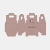 Dusty Rose Last Disco Bachelorette Weekend Geschenkschachtel (Ungefaltet)