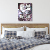 Dusty Rose Liebe Buchstaben Foto Leinwand (Insitu (Schlafzimmer))